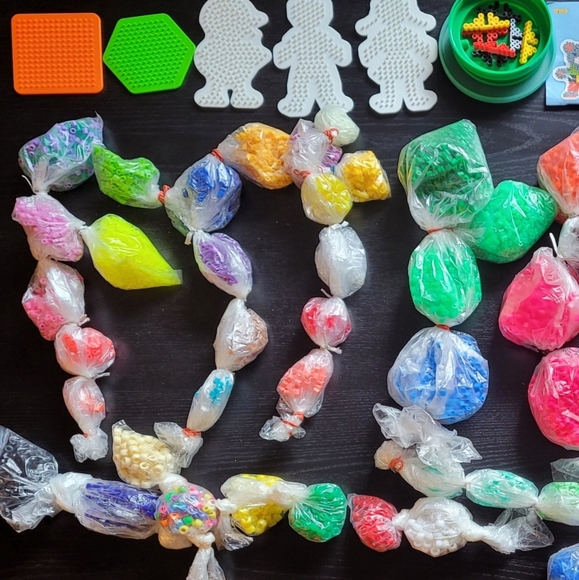 Assorted Multicolor Fuse Beads for Kids Crafts - Picture 6 of 9